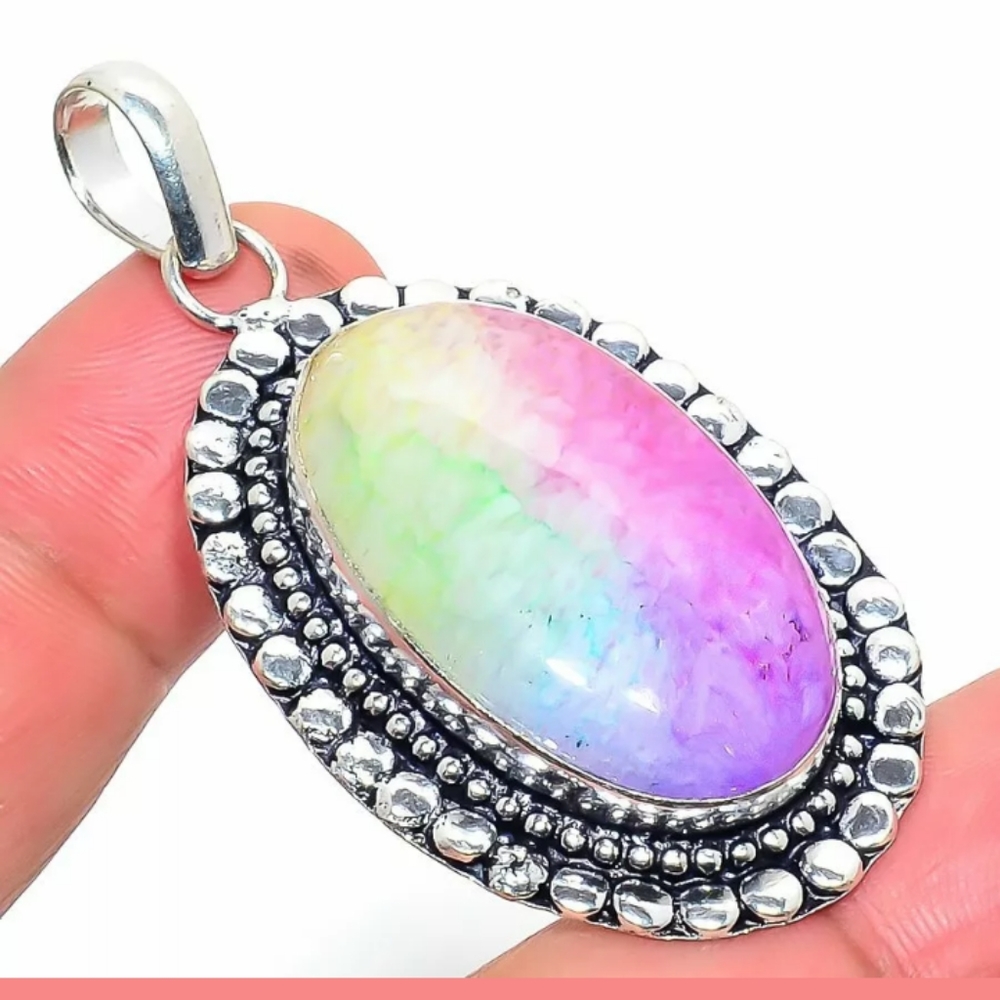 FINAL PRICE DROP! Multi Color Solar Quartz Pendant